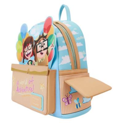 Loungefly Carl and Ellie 15th Anniversary Mini Backpack, Up