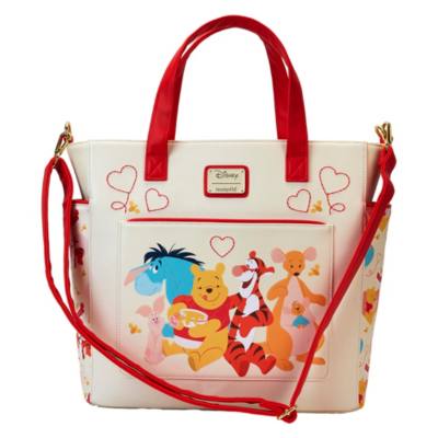 Loungefly Winnie the Pooh and Friends Crossbody Bag