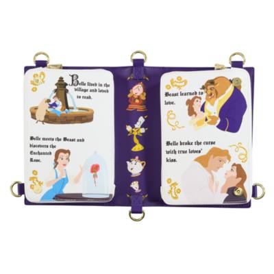 Loungefly Beauty and the Beast Storybook Mini Backpack