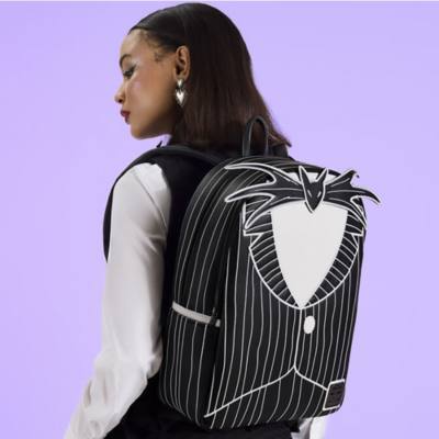 Loungefly, mochila Jack Torbellino, Pesadilla antes de Navidad, Tim Burton