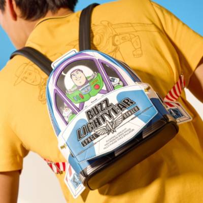 Loungefly - Toy Story - 30. Jubil&auml;um - Buzz Lightyear - Nachtleuchtender Mini-Rucksack