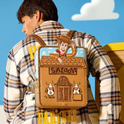 Loungefly - Toy Story - 30. Jubil&auml;um - Woody - Saloon - Mini-Rucksack