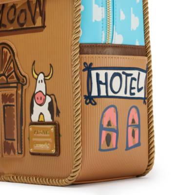 Loungefly Woody Saloon 30th Anniversary Mini Backpack, Toy Story