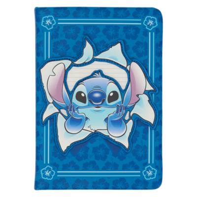 Loungefly Stitch Refillable Stationery Journal, Lilo & Stitch