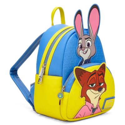 Loungefly Nick and Judy Mini Backpack, Zootropolis 2