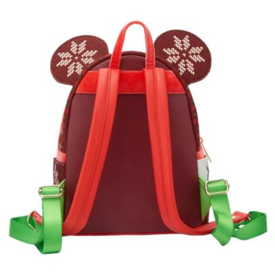 Loungefly Minnie Mouse Christmas Jumper Mini Backpack