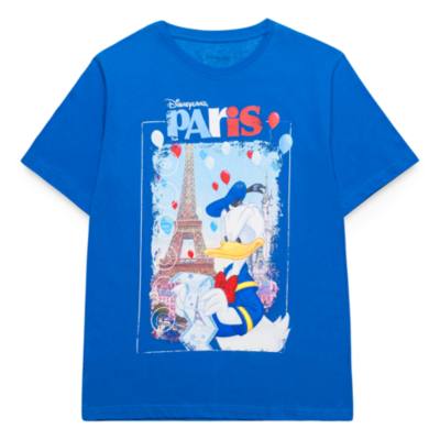 Disneyland Paris Donald Duck Souvenir T-Shirt for Adults