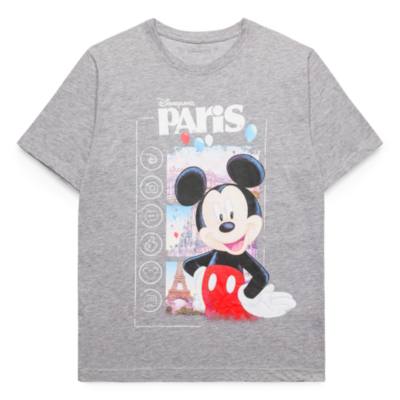 Disneyland Paris Mickey Mouse Souvenir T-Shirt for Adults