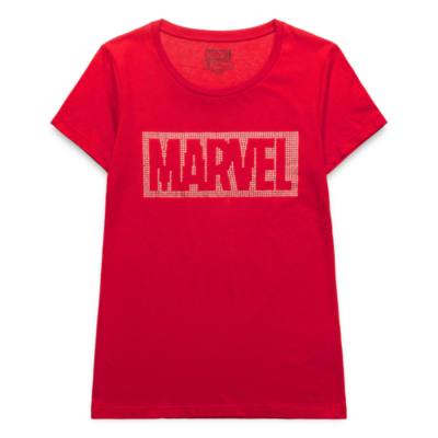 Disneyland Paris Marvel Glitter T-Shirt for Adults