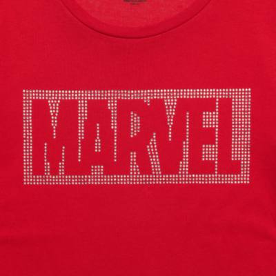 Disneyland Paris Marvel Glitter T-Shirt for Adults