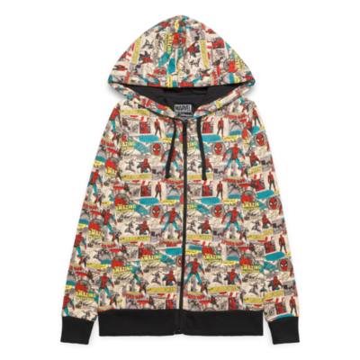 Disneyland Paris Vintage Marvel Zip Hoodie for Adults