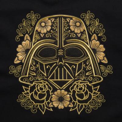 Disneyland Paris Star Wars Flower Darth Vader Hoodie for Adults