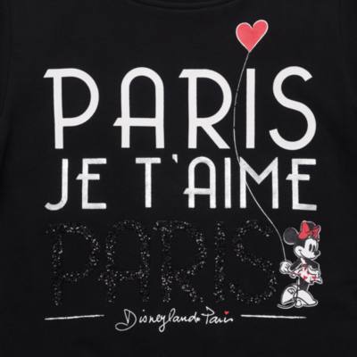 Disneyland Paris Minnie Mouse Paris Mon Amour Sweatshirt For Adults