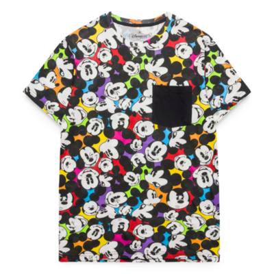 Disneyland Paris All-Over Mickey T-Shirt for Adults - Colour Spot Collection
