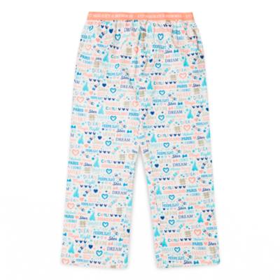 Disneyland Paris I Love Mickey & Minnie Pyjama Bottoms for Adults