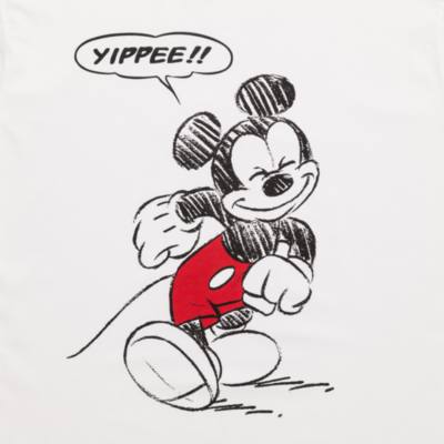 Disneyland Paris Mickey Comics T-Shirt for Adults
