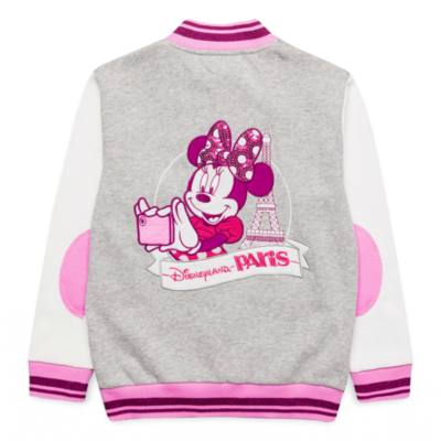 Disneyland Paris Minnie Mouse Varsity Jacket For Kids