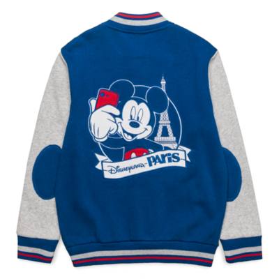 Disneyland Paris Mickey Mouse Varsity Jacket For Kids