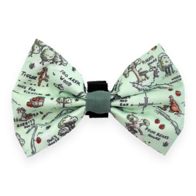 Pawsome Paws Boutique Winnie the Pooh 100 Aker Wood Bow Tie For Dogs