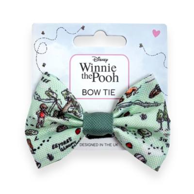 Pawsome Paws Boutique Winnie the Pooh 100 Aker Wood Bow Tie For Dogs