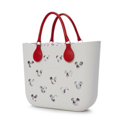 O Bag Mickey Mouse White Handbag