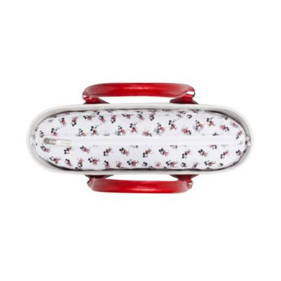 O Bag Mickey Mouse White Handbag