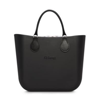 O Bag Mickey Mouse Black Handbag