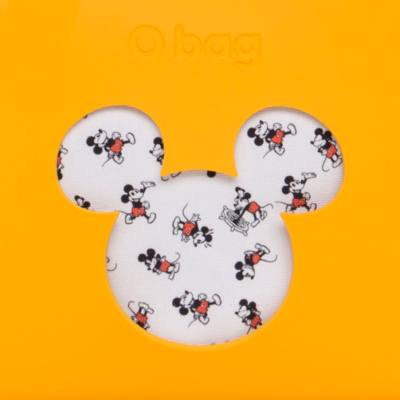 O Bag Mickey Mouse Mini Yellow Handbag