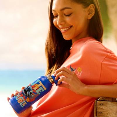 Quokka Stitch Water Bottle, Lilo & Stitch Live Action