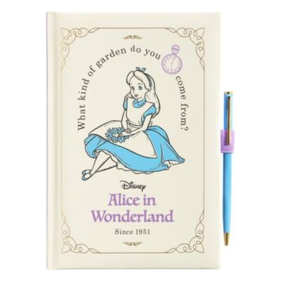 Alice In Wonderland A5 Notebook and Pen Set