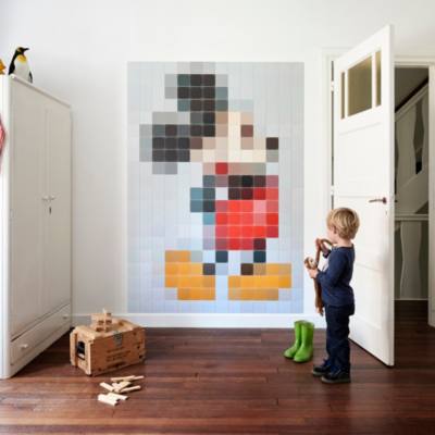 IXXI Mickey Mouse Pixelated Wall Art