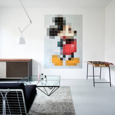 IXXI Mickey Mouse Pixelated Wall Art