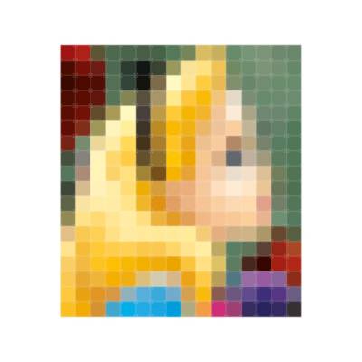 IXXI Art mural pixellis&eacute; Alice au Pays des Merveilles