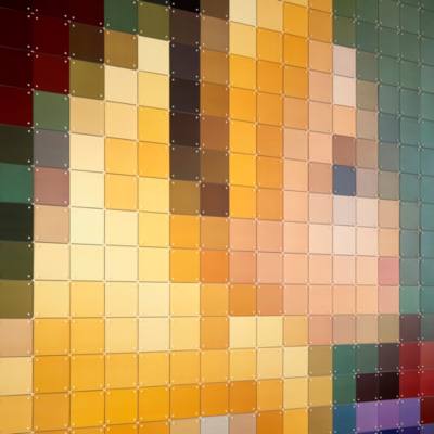 IXXI Art mural pixellis&eacute; Alice au Pays des Merveilles