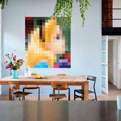 IXXI Art mural pixellis&eacute; Alice au Pays des Merveilles