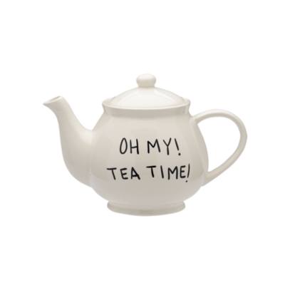 Anna + Nina Oh My! Tea Time! Teapot, Alice in Wonderland