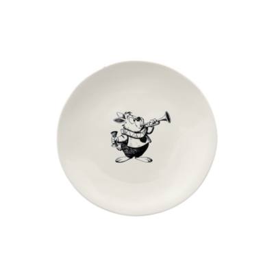 Disney Anna + Nina White Rabbit’s Delight Dessert Plate, Alice In Wonderland - From Store