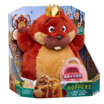 Just Play Hoppers Workin&rsquo; Out King George Soft Toy
