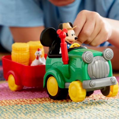 Just Play Mickey Mouse Funhouse Barnyard Fun Tractor Playset