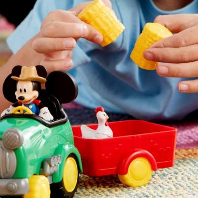Just Play Mickey Mouse Funhouse Barnyard Fun Tractor Playset