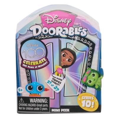 Just Play, set figuras coleccionables, serie 10, Disney Doorables Mini Peek