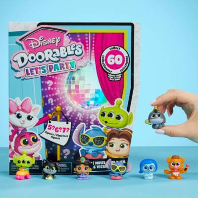 Just Play Disney Doorables Let's Party Multi Peek Collectible Figure Set