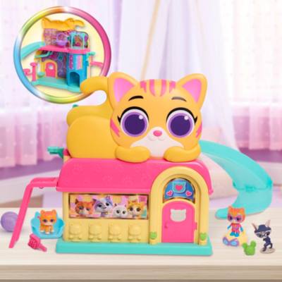 Just Play Disney Junior SuperKitties Purr 'N' Play Playset