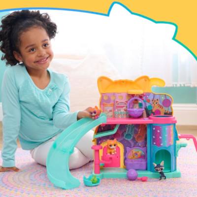Just Play Disney Junior SuperKitties Purr 'N' Play Playset
