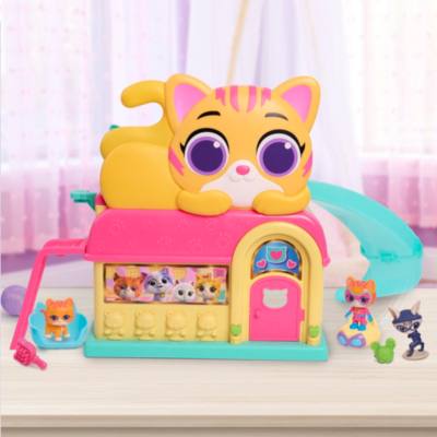 Just Play Disney Junior SuperKitties Purr 'N' Play Playset
