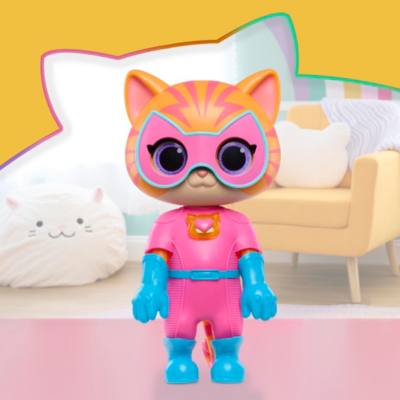 Just Play Disney Junior SuperKitties Cat-Tastic Transforming Ginny