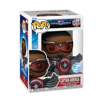 Funko, Pop! figura vinilo retro Capit&aacute;n Am&eacute;rica, Capit&aacute;n Am&eacute;rica: Brave New World