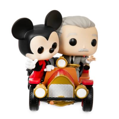 Funko Mickey Mouse and Walt Disney on Fire Engine Disneyland Resort 70th Anniversary Disney Exclusive Pop! Rides Vinyl Figure