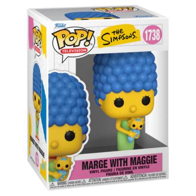 Funko Marge with Maggie Pop! Vinyl Figure, The Simpsons
