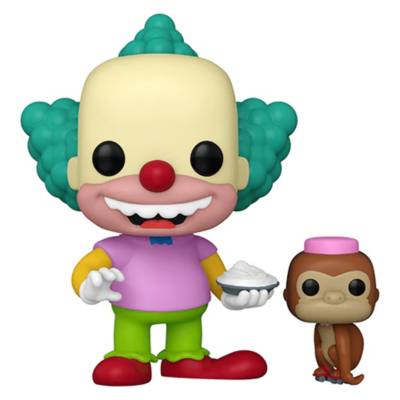 Funko Krusty with Mr. Teeny Pop! Vinyl Figure, The Simpsons